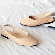 라블 베이직 슬링백 플랫슈즈 1.3cm