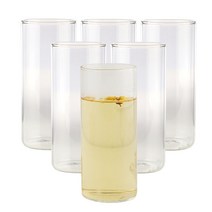 삼호유리 내열유리 글라스 유리컵 380ml glass tumbler-2, 6개