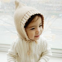 채니봉봉 메리 니트 요정모자