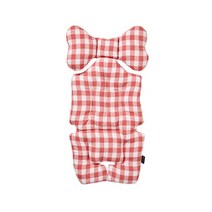 마롤로뜨 사계절 유모차 라이너, 모모체크레드, 1개