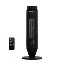 엔뚜마노 PTC 타워형 사무실 가정용 온풍기   리모컨, EP-S500, 블랙