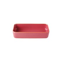 까사무띠 쎄나 직사각 볼 17cm, 레드, 1개