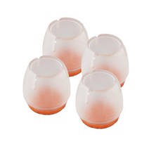 모나코올리브 층간소음방지 실리콘 의자캡 3호, 원형, 4개