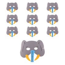 리빙다 EVA 동물가면 10p, 코끼리