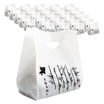 초밥 비닐 쇼핑백 소, 100개