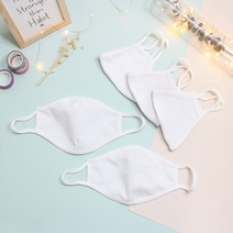 비단길 리얼 무지 성인용 입체 면 마스크