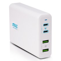 아이뮤즈 고속멀티충전기 충전기 PPS PD100W, 화이트, 1개