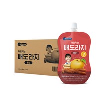 베베쿡 처음먹는 배도라지 어린이 음료 80ml, 배도라지 홍삼, 20팩