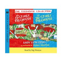 The 13 & 26 Storey Treehouse Collection 영국판 + 4CD, MacMillanUK