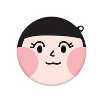 구스페리 큐티 일러스트 디자인 LG 톤 플러스 프리 케이스, 여친페이스