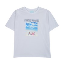 LOVEYDOVEY 아동용 실사승화 전사 박스 반팔티 JBK8O342GSW017