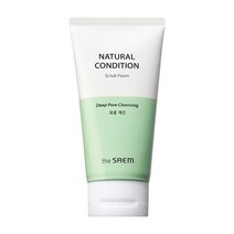 더샘 내추럴 컨디션 스크럽 클렌징 폼 모공개선, 150ml, 1개