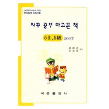자꾸 공부 하고픈 책 한자능력검정시험 5급 2 5급 500자, 어문출판사