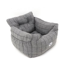 톰앤캣 강아지 카시트, 베이직 체크, 1개