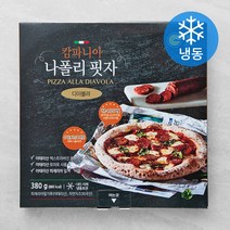 3시오븐 캄파니아 나폴리 핏자 디아볼라 (냉동), 380g, 1개