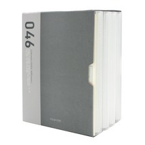 비팬시 이지 더블 포켓 4x6 2단앨범 4권+스티커 세트, 혼합색상, 30매
