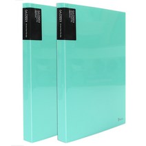 비팬시 4500 글로시 클리어 화일 A4 40매, 민트, 2개