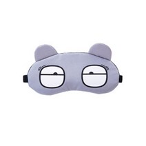 귀여운 표정 안대 11 반눈 그레이, 1개입, 1개