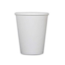 모담팩 백색 무지 친환경 종이컵 390ml, 1개