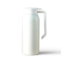 칼딘 보온보냉 핸디 스텐 냉장고 물병, 화이트, 1.5L