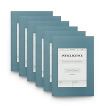 퍼니메이드 머리가 좋아지는 공부노트 A5, 블루, 6개