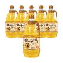 백설 요리올리고당, 2.45kg, 6개