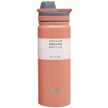 TYESO 진공단열 스포츠 보틀 텀블러, 핑크, 530ml