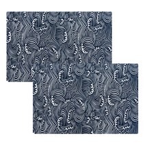 블럭마트 일본풍 식탁매트 2p, type3, 45 x 30.5 cm