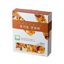 유기농 견과바, 20g, 5개
