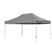 홍캐노피 스테인레스 캐노피천막 2.5 x 2.5 m, 회색, 1개