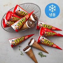 롯데푸드 돼지콘 아이스크림 (냉동), 160ml, 24개