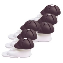 블럭마트 회전모자 도어가드 문닫힘방지, 랜덤발송, 6개
