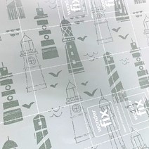 시트나라 무점착 창문시트지 HP-039, 등대