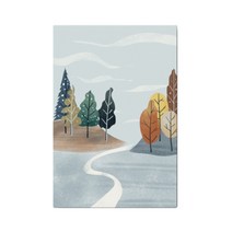 블럭마트 홈데코 인테리어 북유럽 풍경 캔버스 그림 TYPE 6