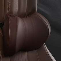 어반카 차량용 메모리폼 넥쿠션 2p, 브라운, 2개