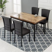 뉴미퍼니처 헤즈마 입식 테이블 식탁 1220, 통나무