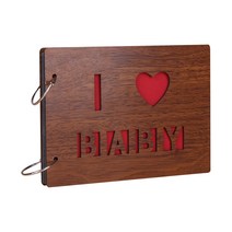 따니네 DIY 우드 포토앨범 XC001, I LOVE BABY, 30매