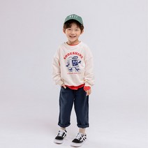 레인보우키즈 아동용 소프트 배기핏 팬츠
