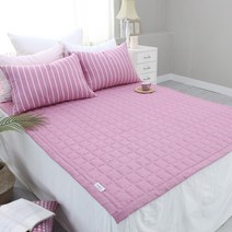 보몽드 마이크로플란넬 코아 침대 패드, 핑크