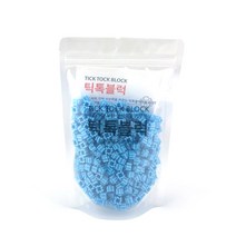 틱톡 디폼블럭 단색 리필용 9mm, 스카이블루