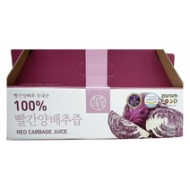 착한톡톡 빨간양배추즙, 80ml, 30개