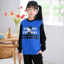 잭키드 여아용 루팡 맨투맨 티셔츠