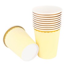 골드라인 파티컵 옐로우 240ml, 10개입, 3박스