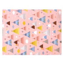 해피툴 인디언캠프 방수식탁매트, 혼합색상, 41 x 31 cm