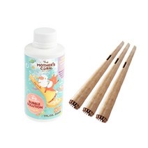 마더스콘 우디블로우 3p + 실내용 용액 200ml, 혼합색상, 1세트