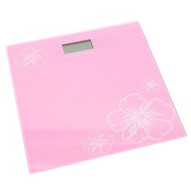 모닝업 포플라워 디지털 체중계, DY-929S, 핑크