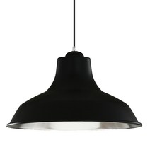 샛별하우스 오피스 팬던트조명 대형, 블랙