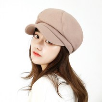 도톰 회오리 팔각 헌팅캡