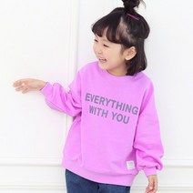 초코몽 아동용 비비드 맨투맨