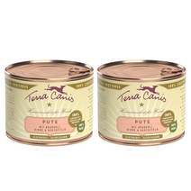 테라카니스 어덜트 강아지 습식사료 클리식 칠면조와 브로콜리 2p, 칠면조, 200g, 2개